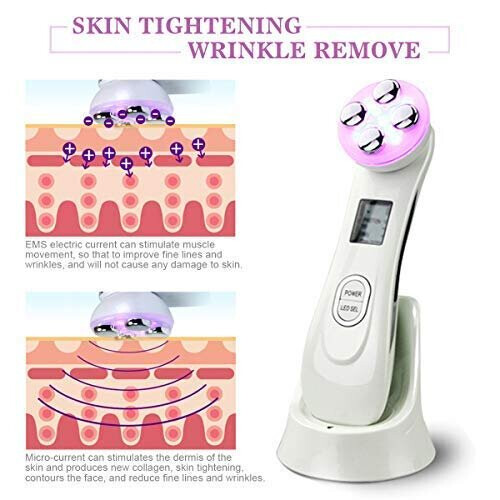 5 IN 1 RF Radio Frequency Skin Tightening Machine Anti Wrinkle