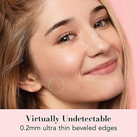 Hydrocolloid Acne Patches Covering Sticker Facial Invisible Closed Comedone Blemish Patches Acne Clearing Waterproof Breathable for Acne Prone Skin Repair