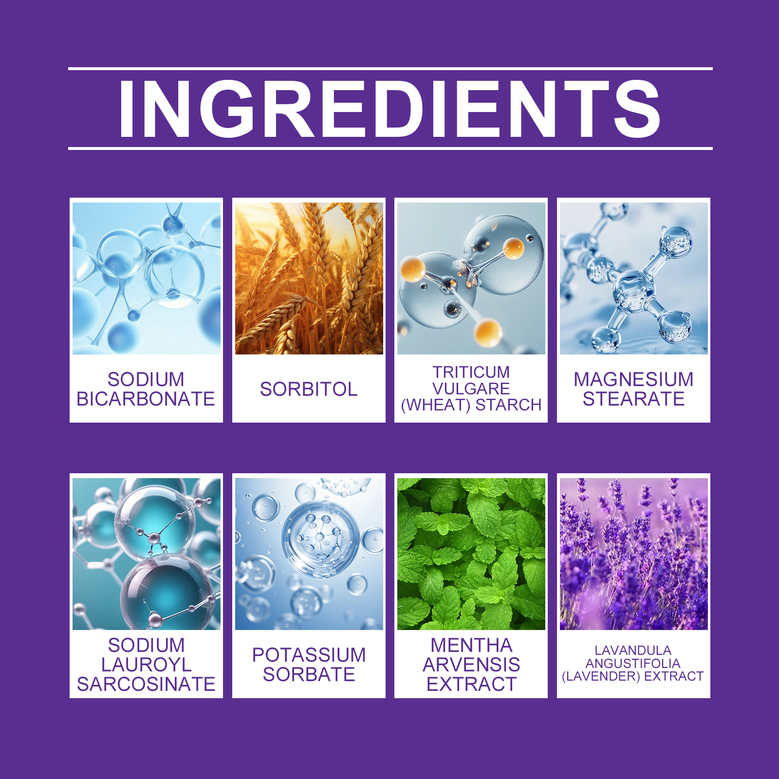 Purple Brighten Teeth Powder Remove Dental Plaque Tartar Freshens Breath Relieve Gum Swelling Protect Oral Cleaning Care Powder