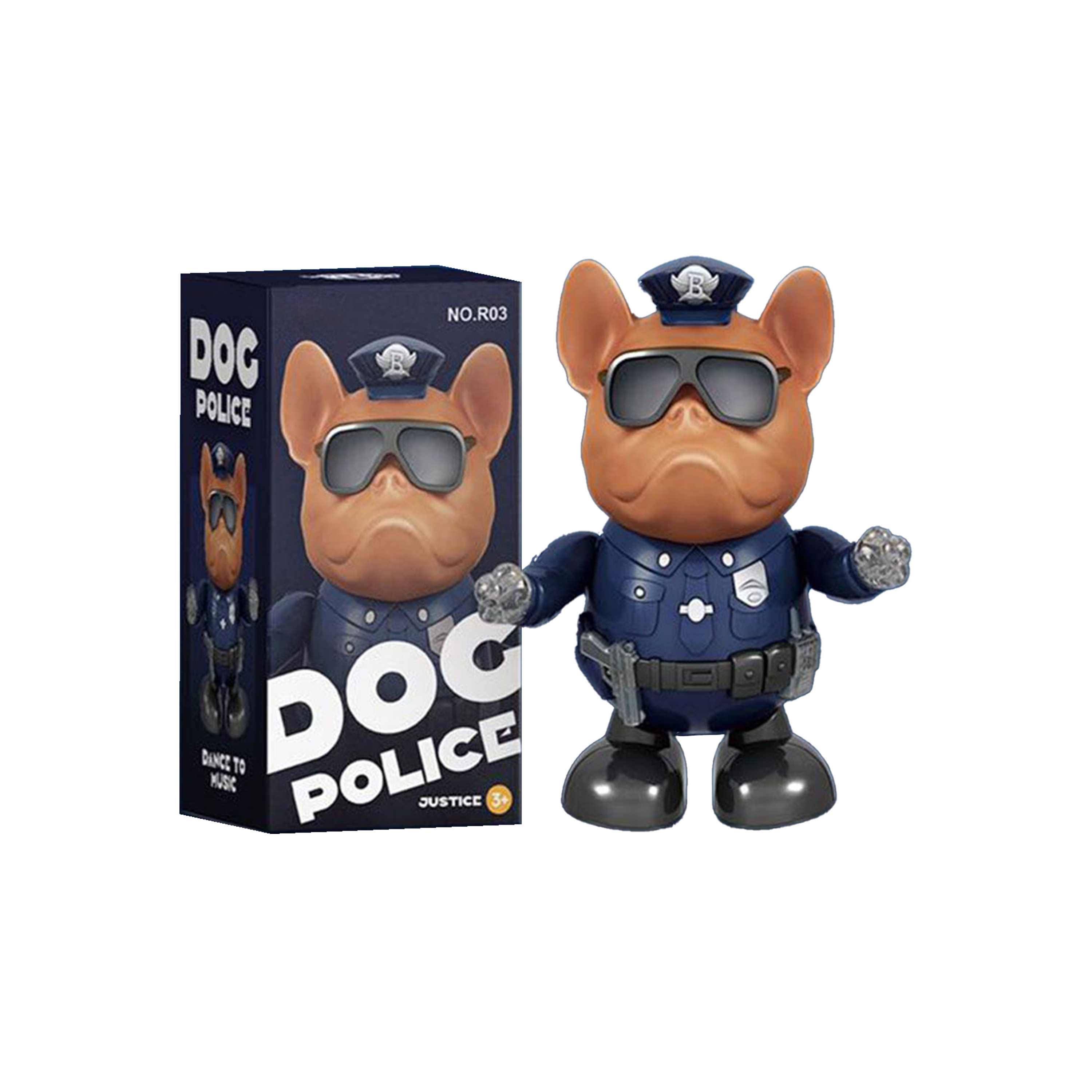 (Dog) Electric Dance Little Cute Animals Dog Dinosaur Duck Light Music Swinging Little Duck Dance Robot Children's Toy ﻿