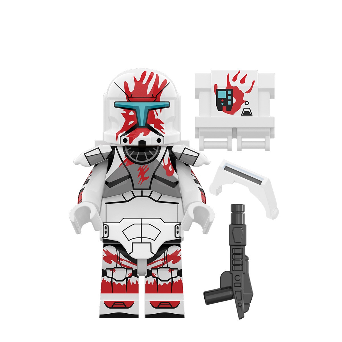 Star Wars Assault Team Soldiers Mini Figures Series Marvel Anime Collection Building Blocks Set for Classic Educational Toy Smooth Surface