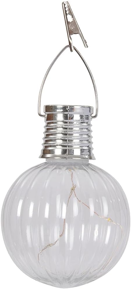 (strawberry) Set of 4 Solar Tulip Hanging Lanterns 18.5cm Pink Yellow Flower Lights Warm White Firefly LEDs Outdoor Garden Ornament Tabletop Decoration IP44 Waterproof