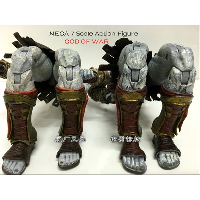 NECA God Of War Three Ultimate Kratos Boxed Deluxe Figure Model Collectible Desktop Decor Statue