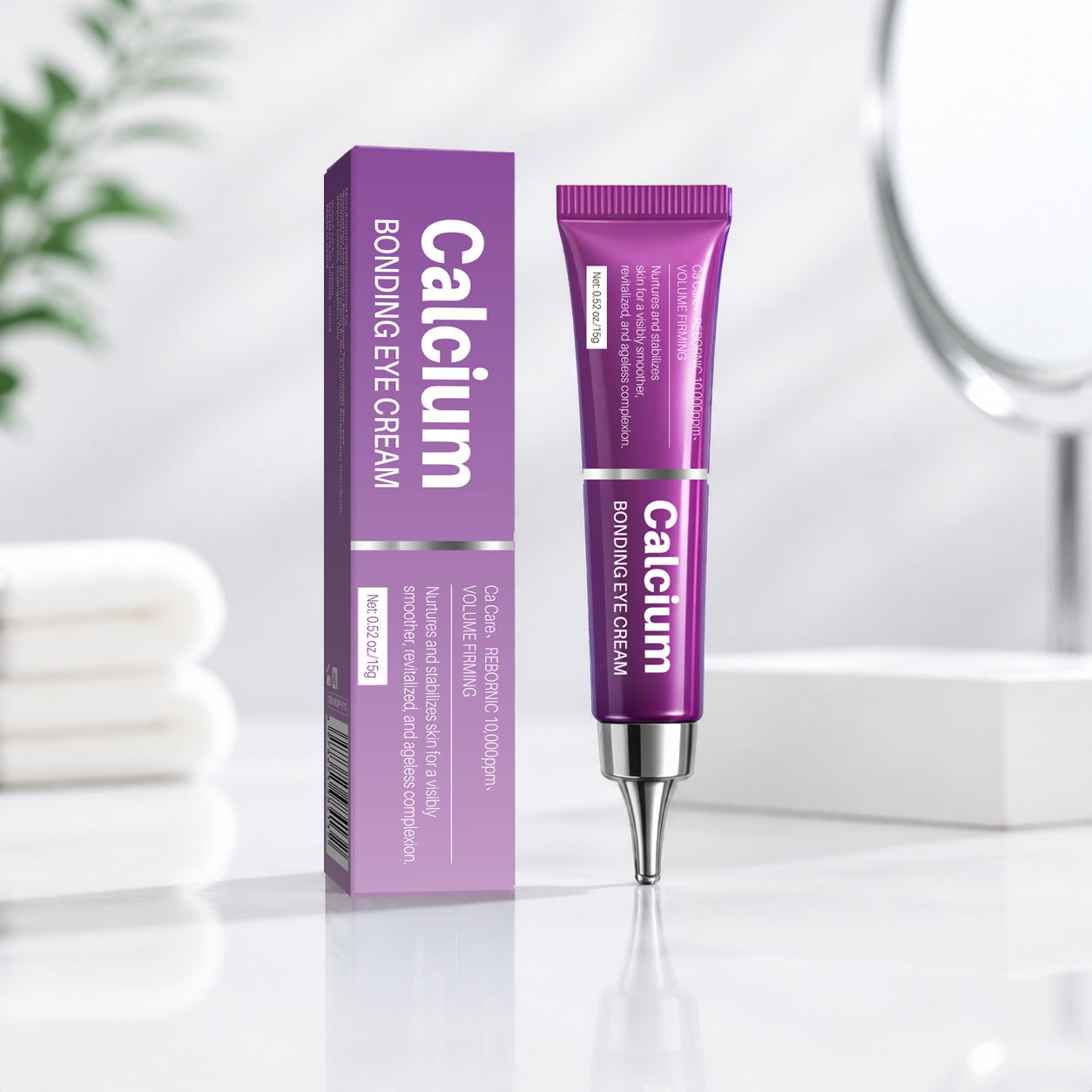 Calcium Firming Eye Cream For Fine Line Reduction And Lifting Daily Anti Aging Care 15ml