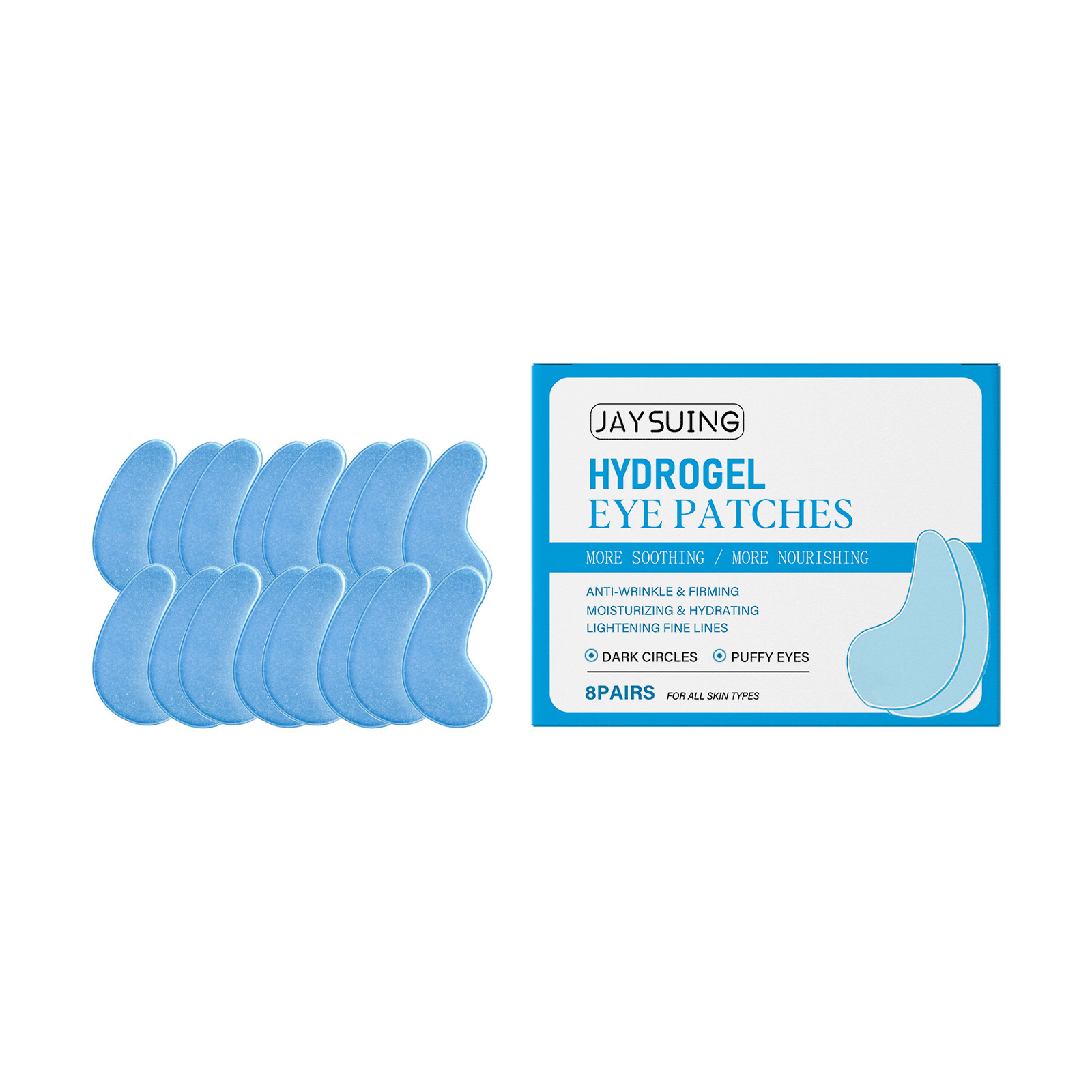 Hyaluronic Acid Eye Mask For Daily Eye Area Care Moisturizing Hydrating Locking In Moisture Soothing Skin Comfort Treatment
