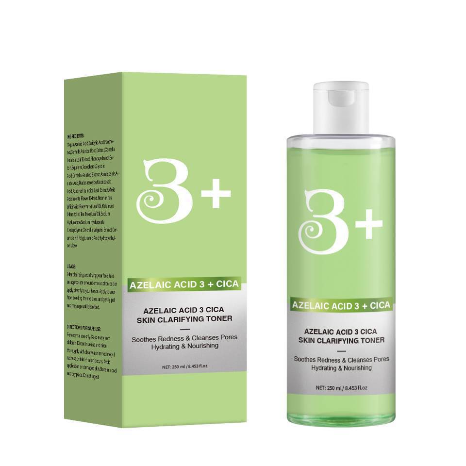 Azelaic Acid Cica Purifying Toner Hydrating Moisturizing Soothing Daily Face Skin Care