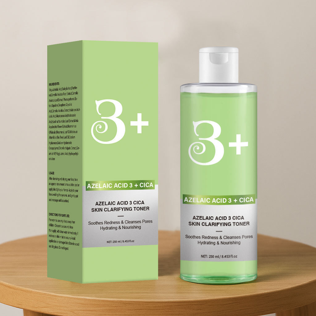 Azelaic Acid Cica Purifying Toner Hydrating Moisturizing Soothing Daily Face Skin Care