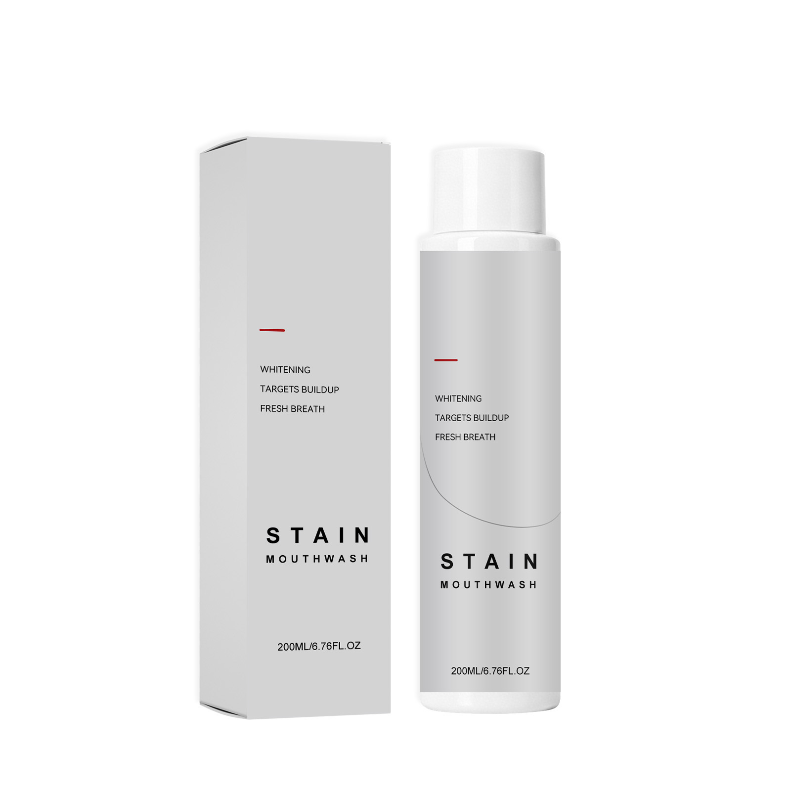 Fresh Stain Removing Mouthwash Fresh Mint Daily Care Gentle Protection Long Lasting Fragrance Oral Cleaning Maintenance
