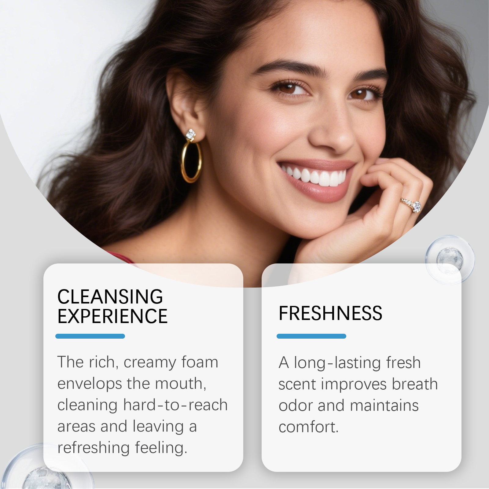Fresh Stain Removing Mouthwash Fresh Mint Daily Care Gentle Protection Long Lasting Fragrance Oral Cleaning Maintenance