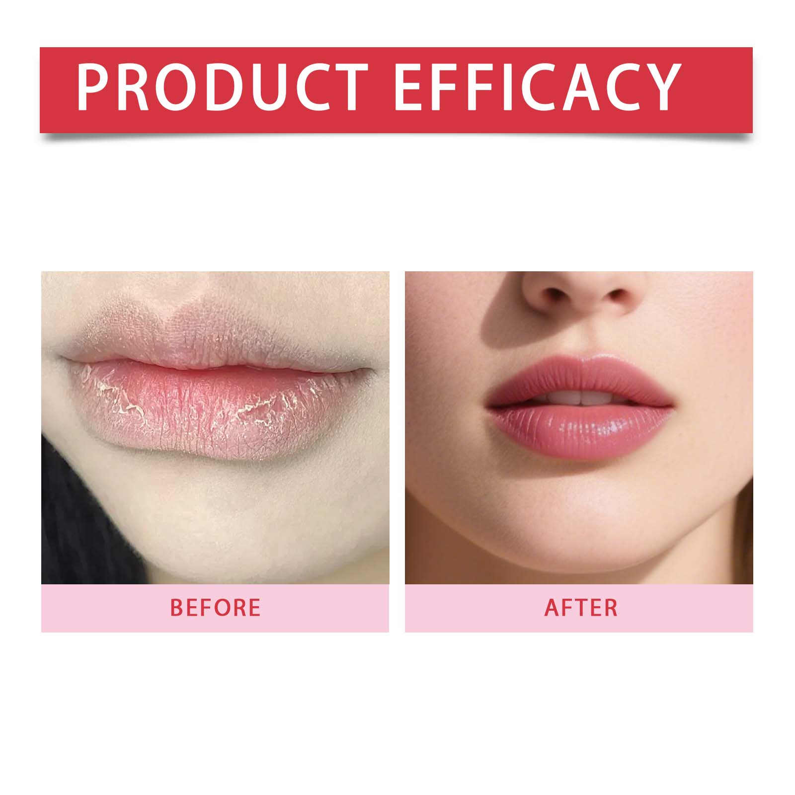(Warm Rose) Peel Lip Tint Natural Color Render Mild Gloss Lightweight Non Sticky Versatile Portable Daily Lip Makeup