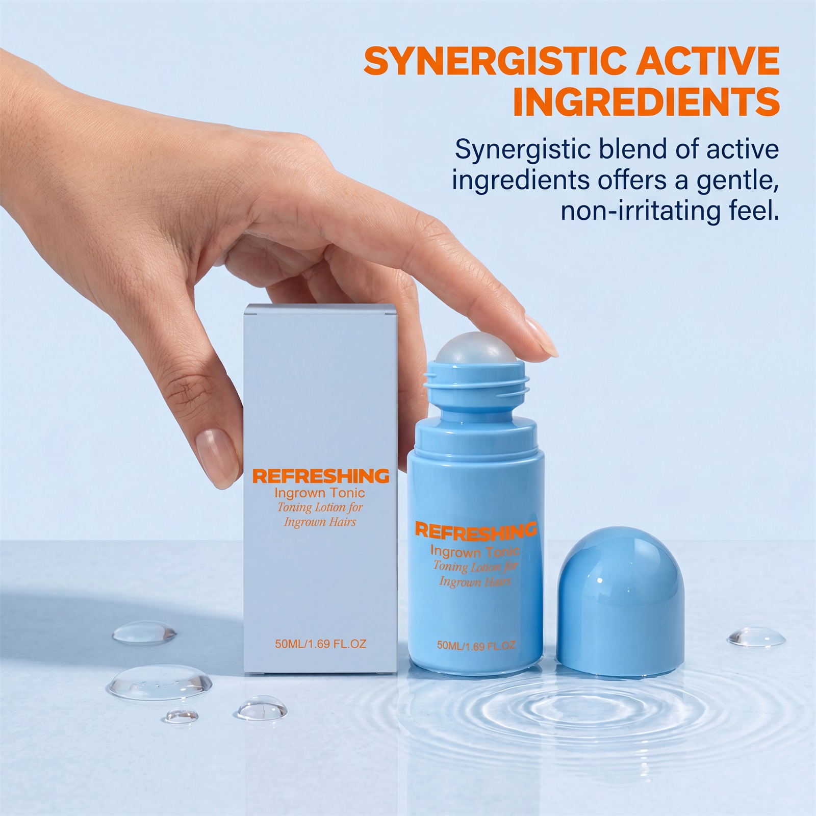 Pore Care Roller Serum Moisturizing Fresh Clean Comfort Portable Underarm Local Skin Cleansing Care Gentle
