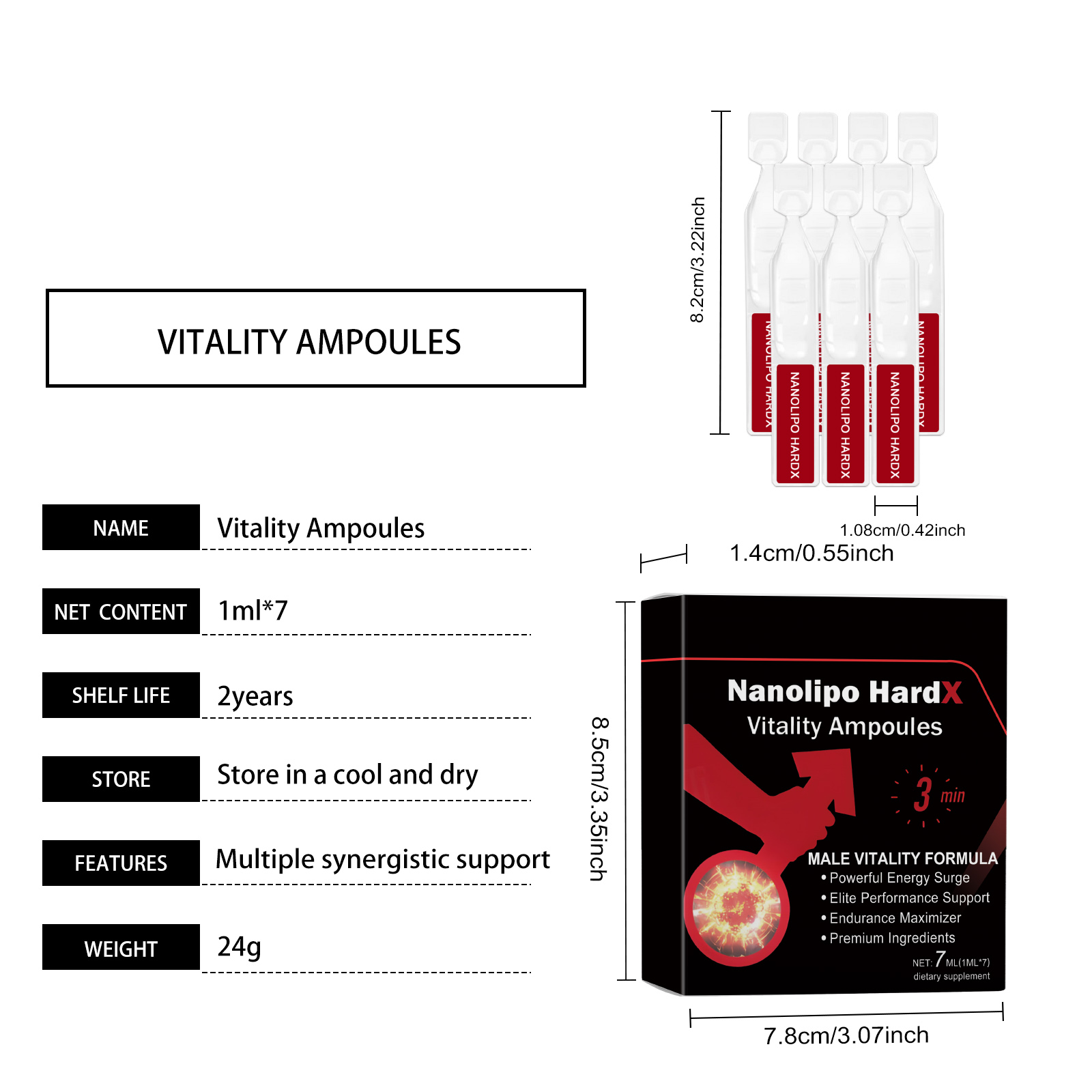 Male Nutritional Supplement Drop Liquid For Daily Human Body Nutrient Intake Physical Energy Maintenance Adult Male Health Care Support