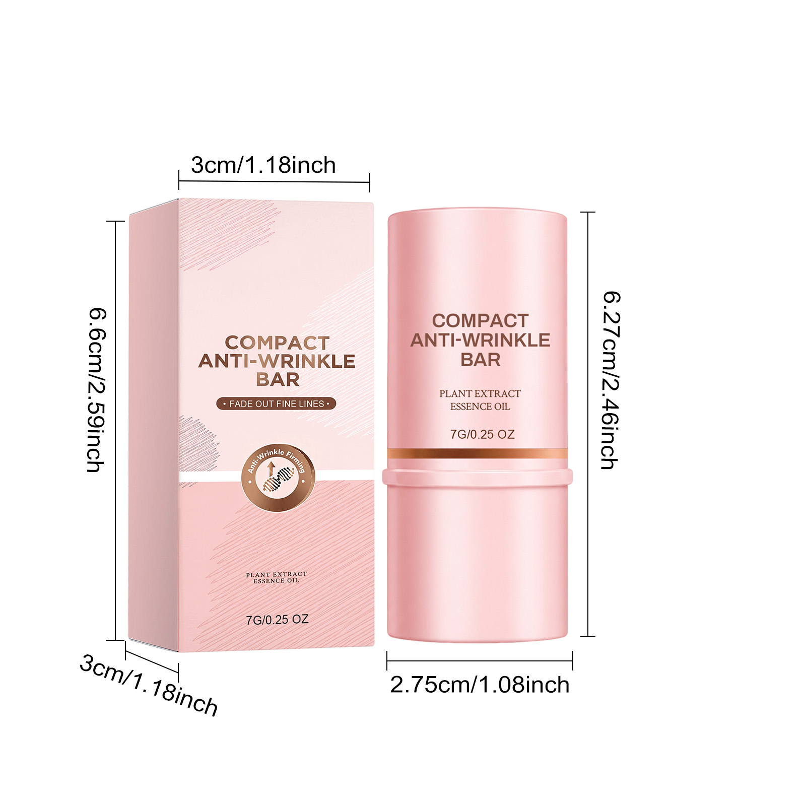 Facial Moisturizing Stick Delicate Mild Formula Hydrate Nourish Soft Refreshing Skin Fine Lines Care