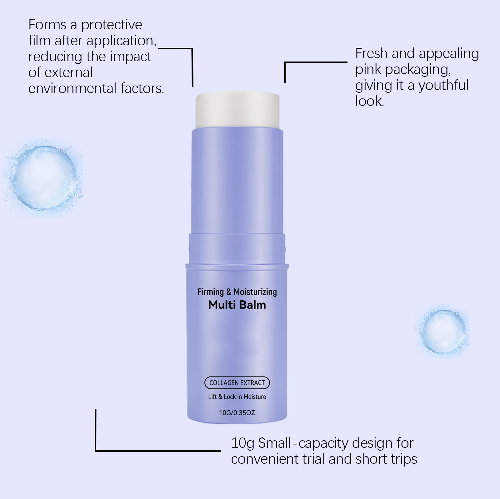 Collagen Multi Effect Skin Stick Mild Nourishing Soft Delicate Portable Hydrating Daily Care