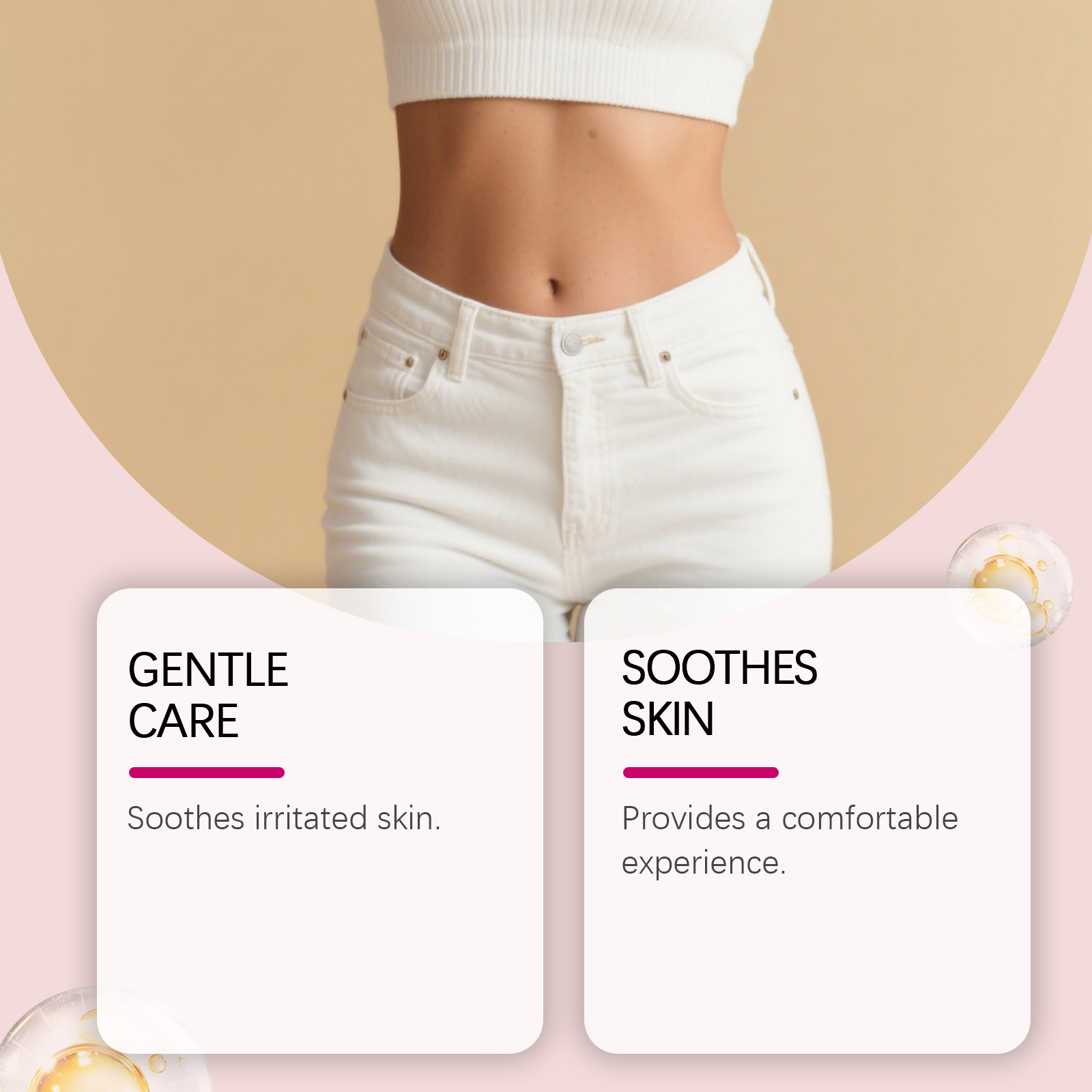 Gentle Ingredient Comfort Care Feminine Body Skin Clean Daily Nursing Gel For Ladies