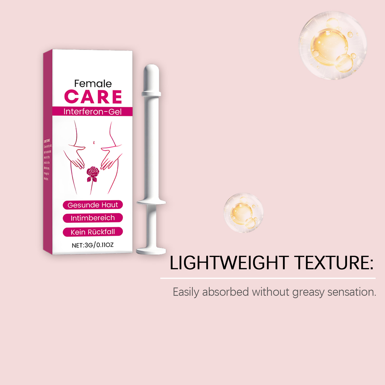 Gentle Ingredient Comfort Care Feminine Body Skin Clean Daily Nursing Gel For Ladies