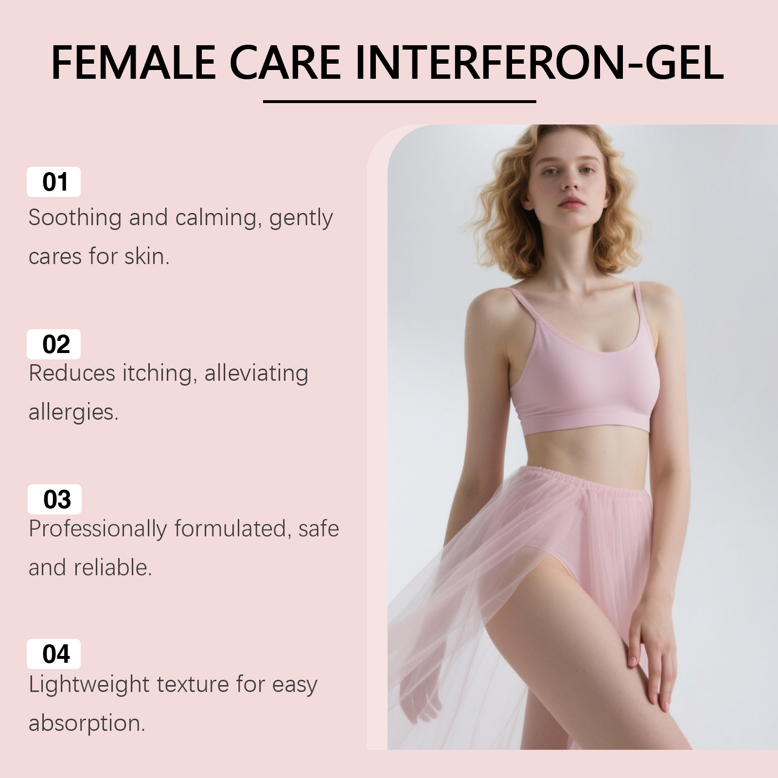 Gentle Ingredient Comfort Care Feminine Body Skin Clean Daily Nursing Gel For Ladies