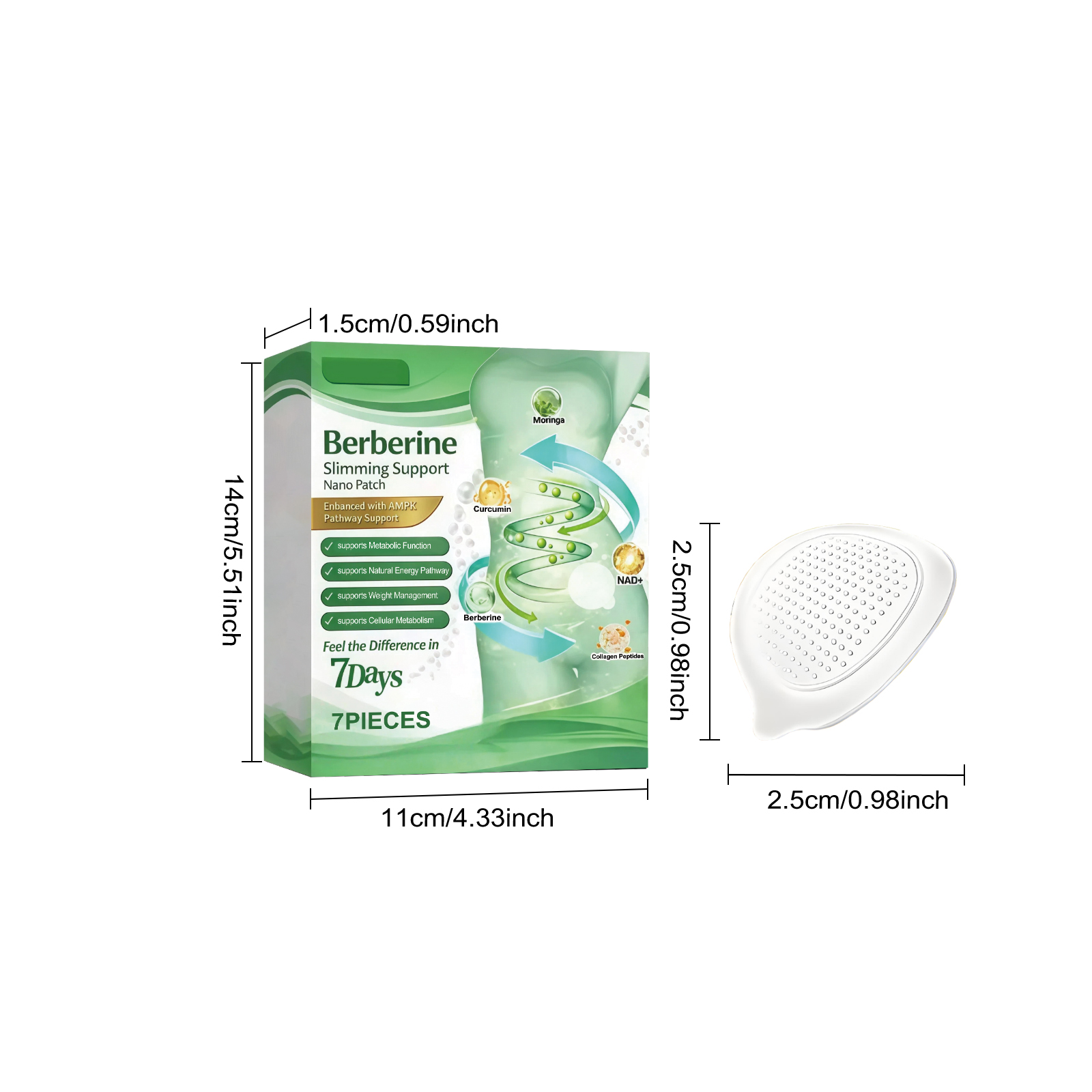 Body Care Patch Mild Nurturing Soft Thin Skin Friendly Lightweight Daily Skin Care For Body