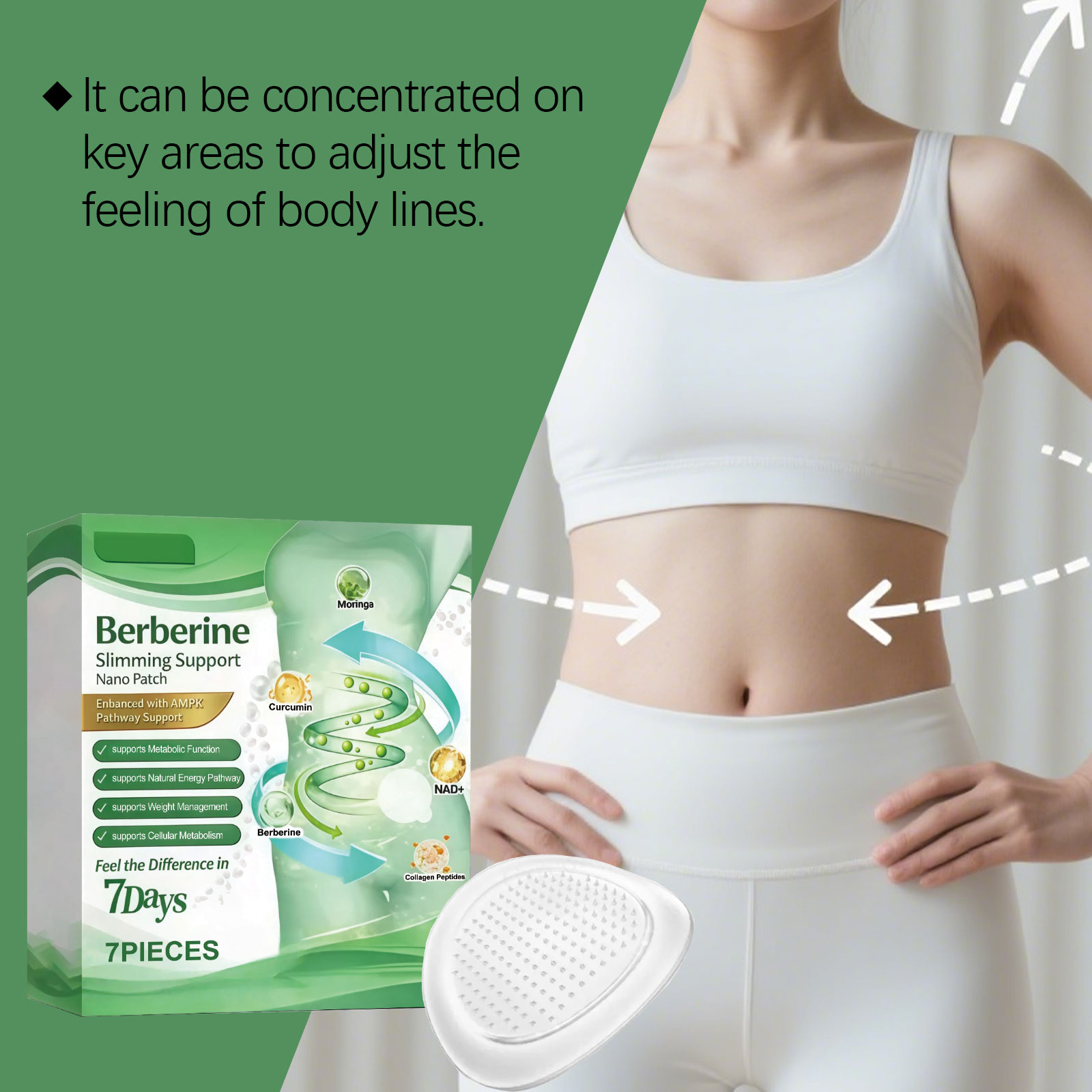 Body Care Patch Mild Nurturing Soft Thin Skin Friendly Lightweight Daily Skin Care For Body
