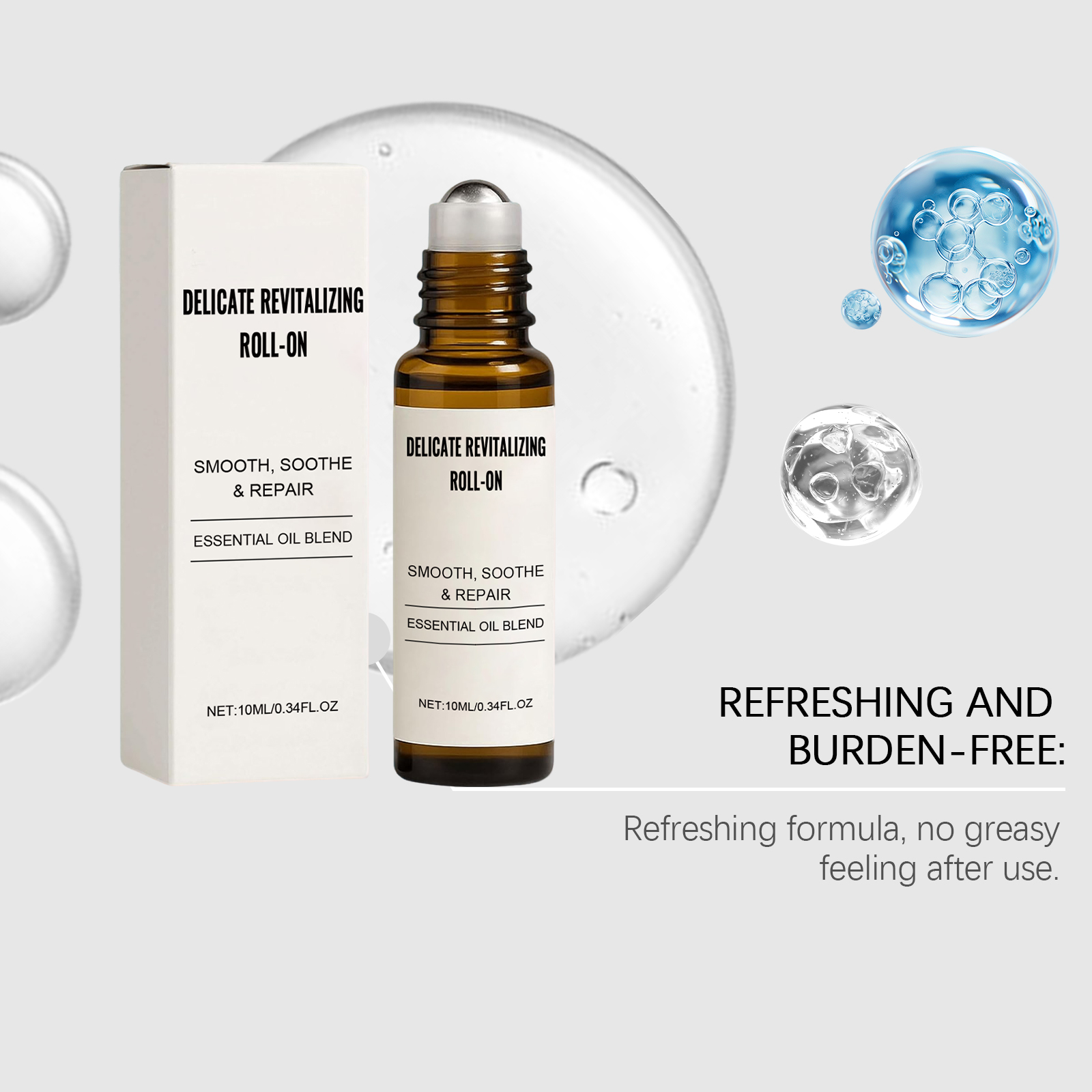 Skin Revitalizing Roller Essence Elastic Nourishing Brightening Moisturizing Oil For Face And Eye Area