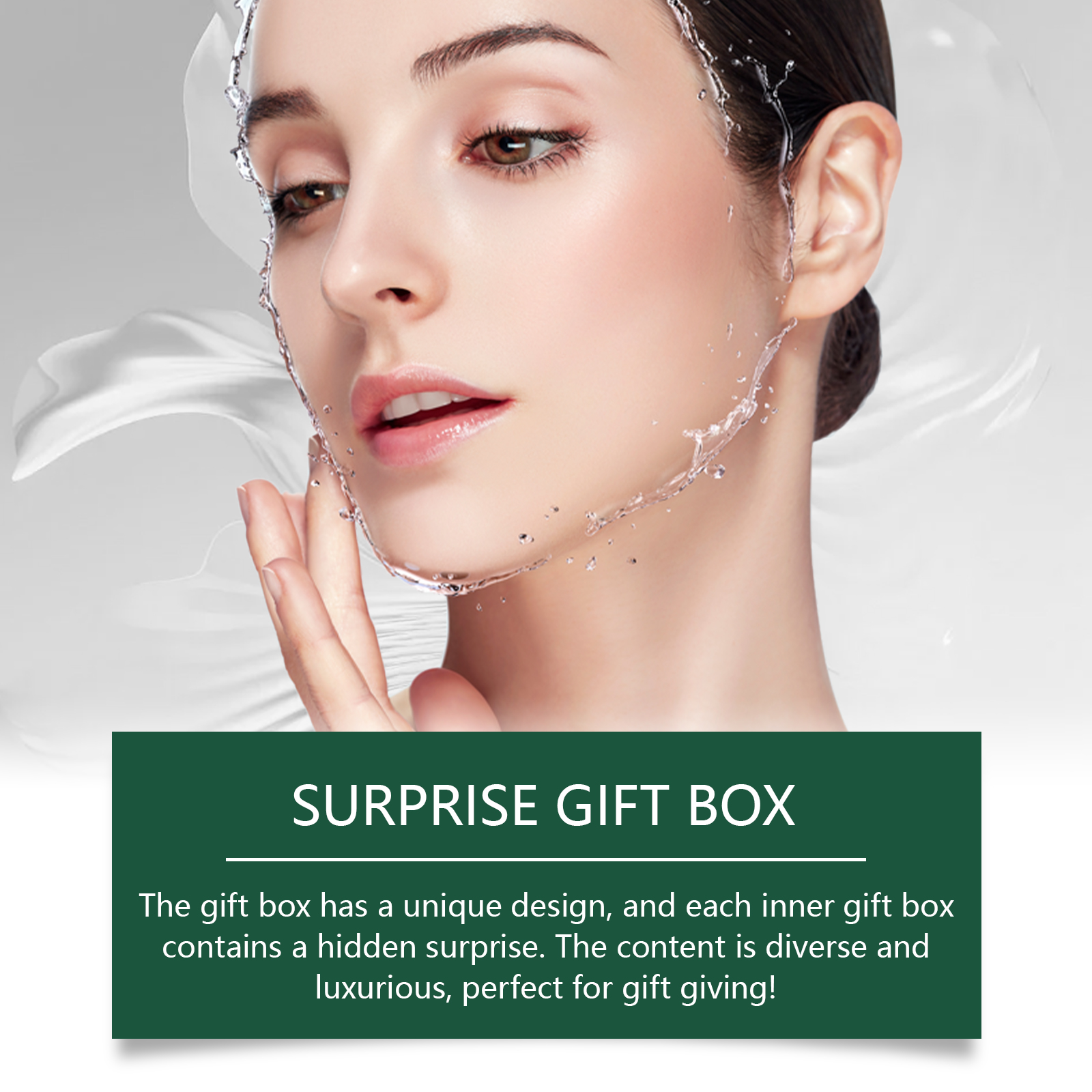 Christmas Beauty Skincare Surprise Blind Box Daily Nourishing Refreshing Moisturizing Facial Care Gift Box