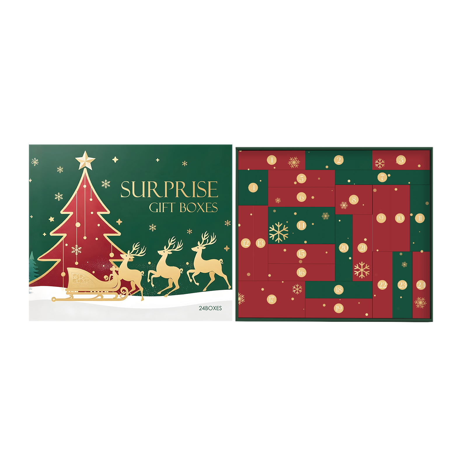 Christmas Beauty Skincare Surprise Blind Box Daily Nourishing Refreshing Moisturizing Facial Care Gift Box