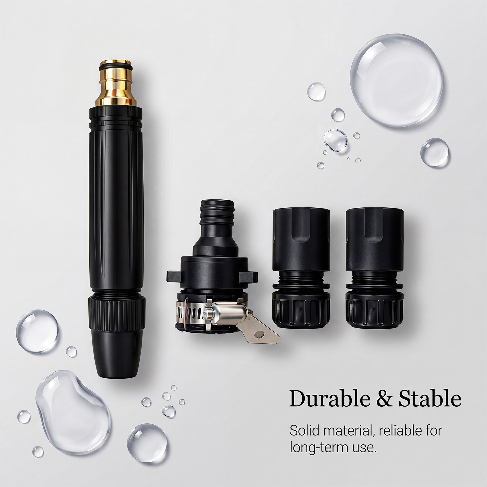 High Pressure Car Washing Water Gun Rotatable Adjustable Multiflow Mode Strong Water Jet Clean Automobile Body Stains