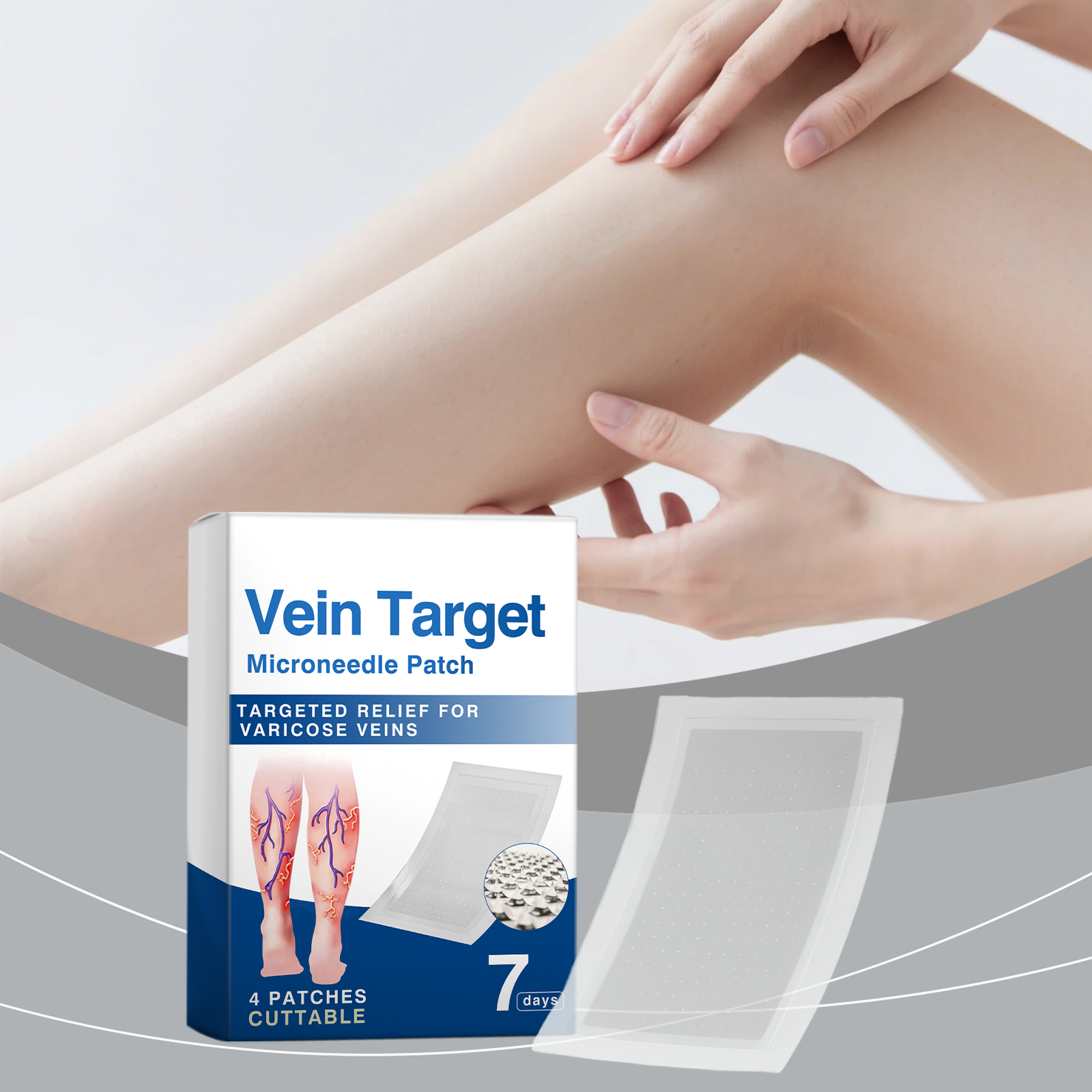 Leg Care Patch Gently Protect Leg Skin Soft Breathable Skin Friendly Daily External Care