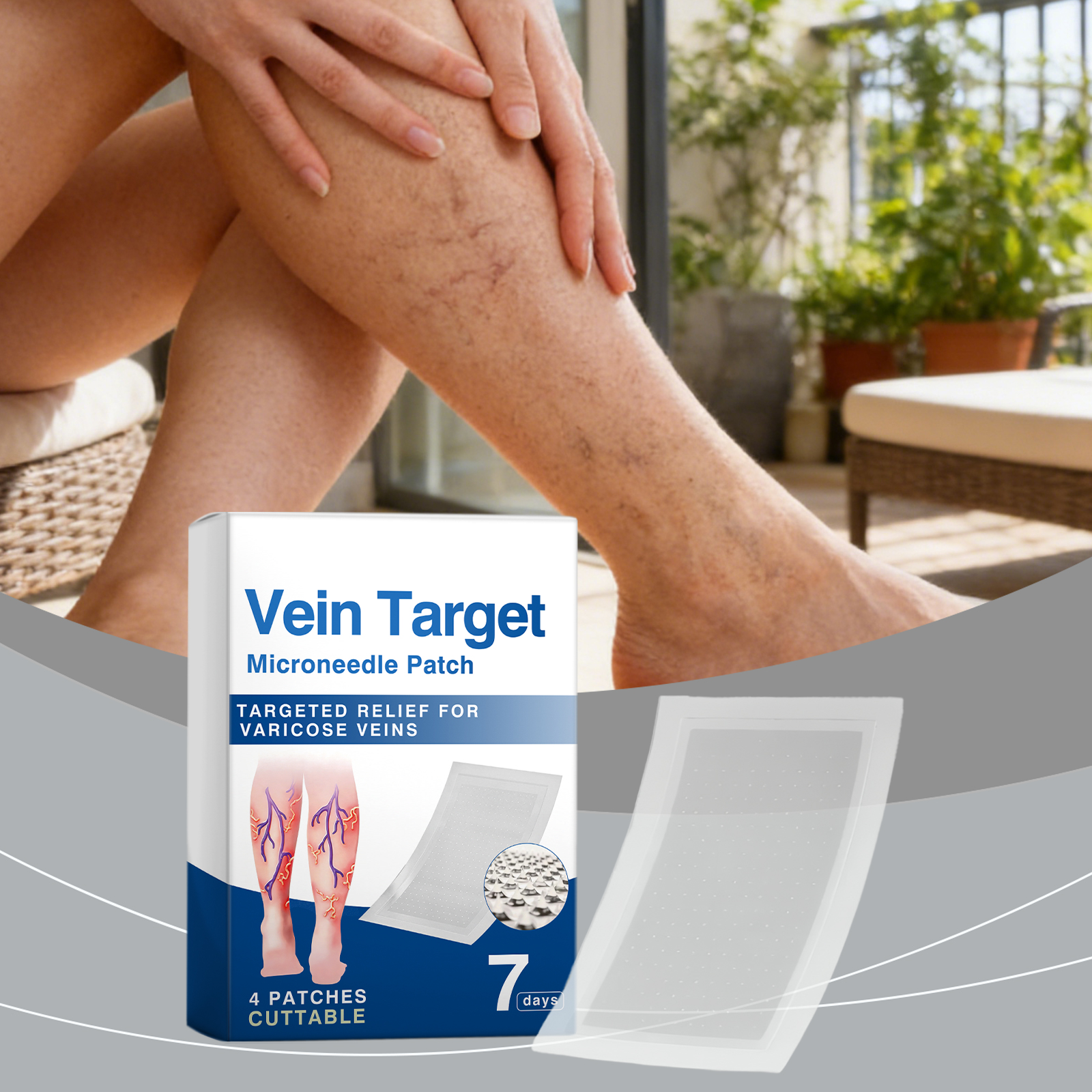 Leg Care Patch Gently Protect Leg Skin Soft Breathable Skin Friendly Daily External Care