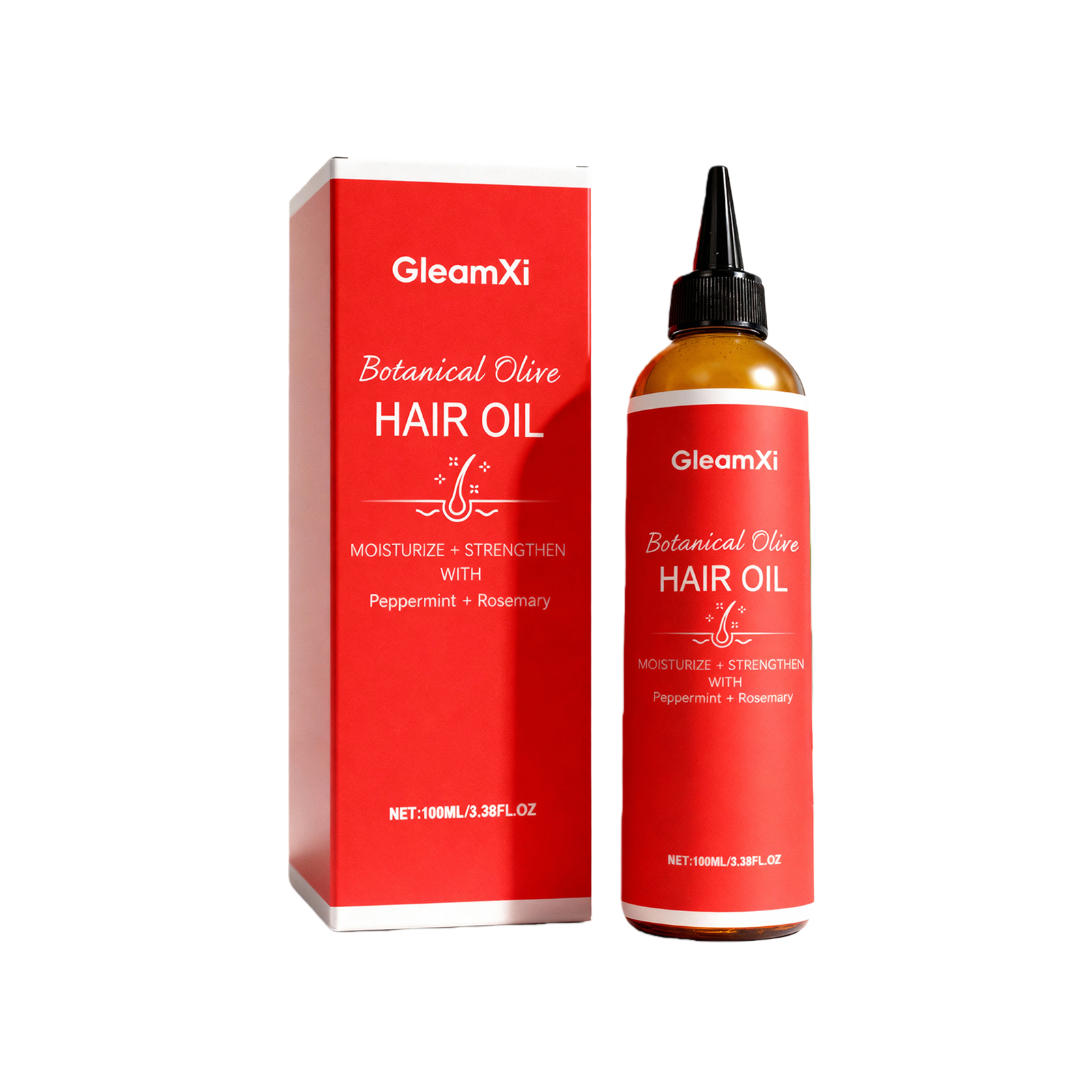 Olive Hair Care Oil Moisturizing Refreshing Nourishing Hair Natural Fluffy Smooth For Hair