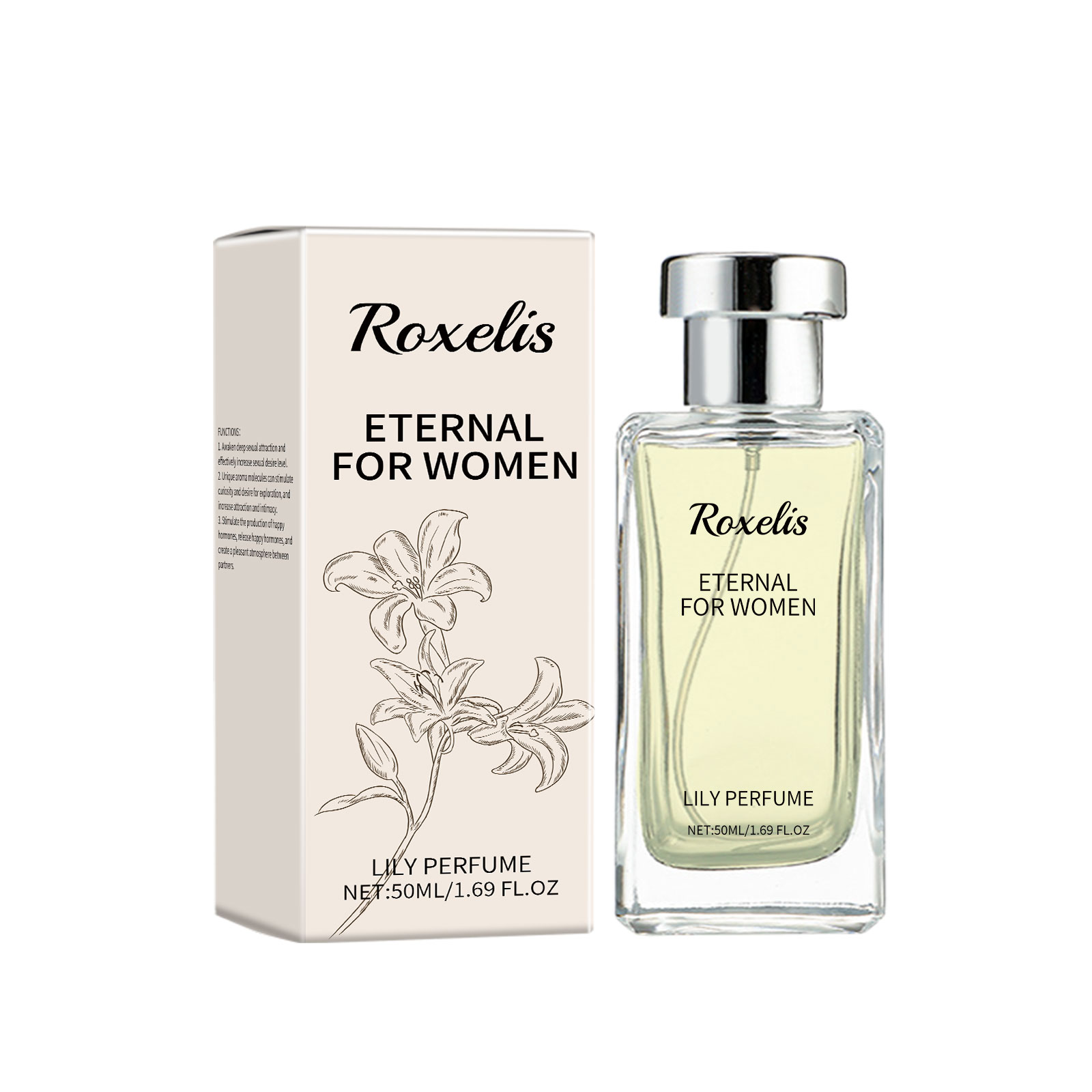 Lily Perfume For Women Dating Fresh Natural Long Lasting Light Scent Body Charm Spray