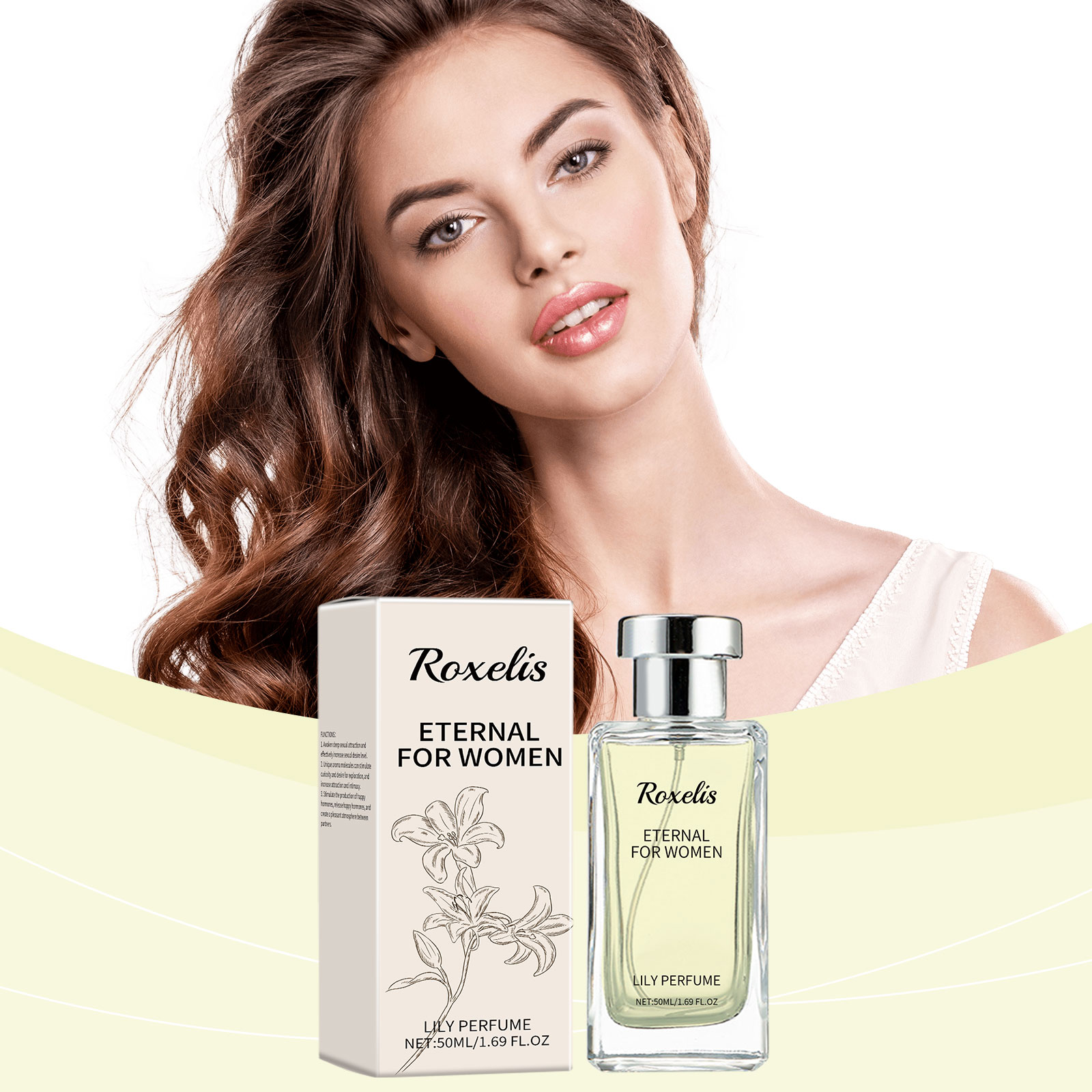 Lily Perfume For Women Dating Fresh Natural Long Lasting Light Scent Body Charm Spray