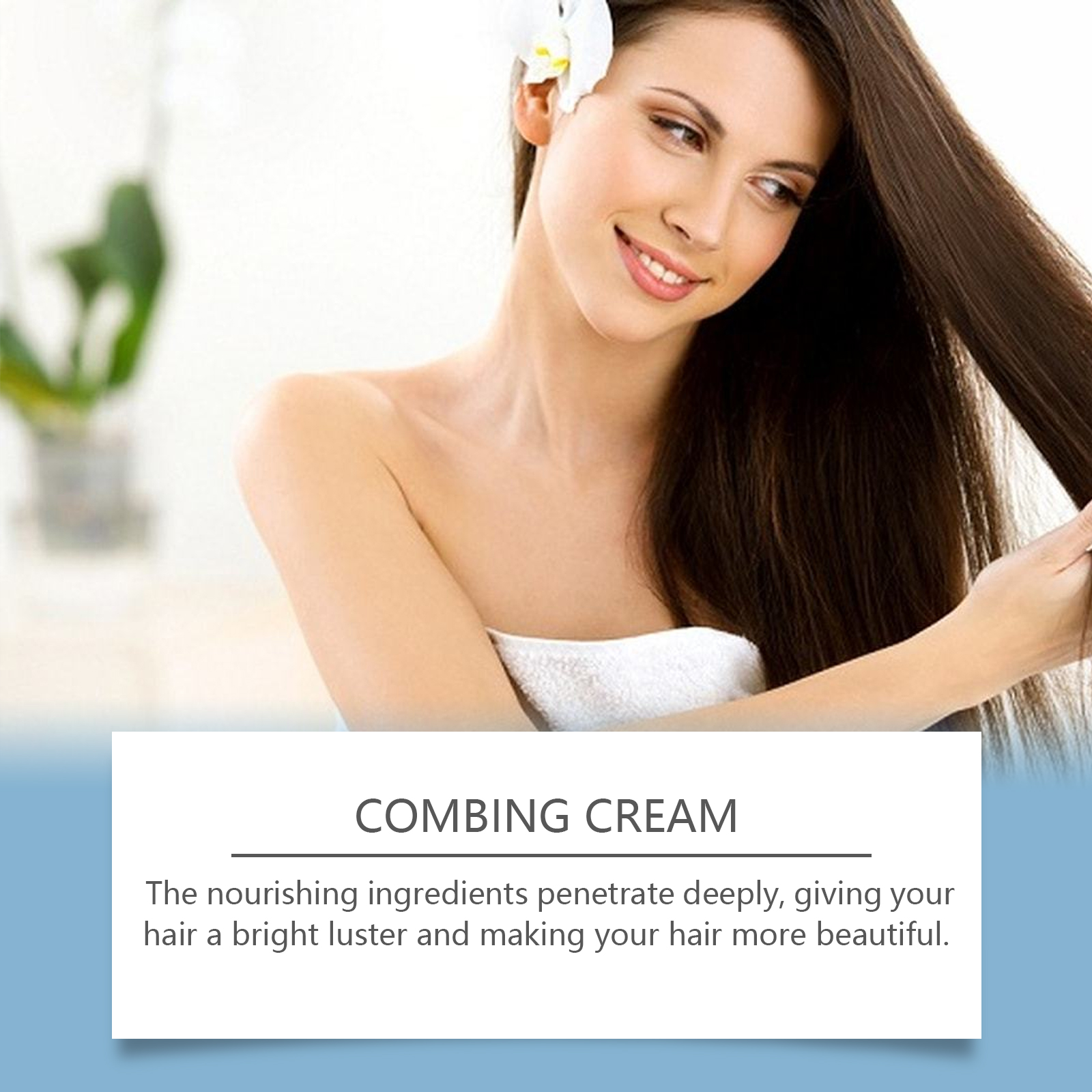 Leave In Hair Conditioner Light Improves Dry Frizzy Hair Softens Refreshing Nourishes Hair