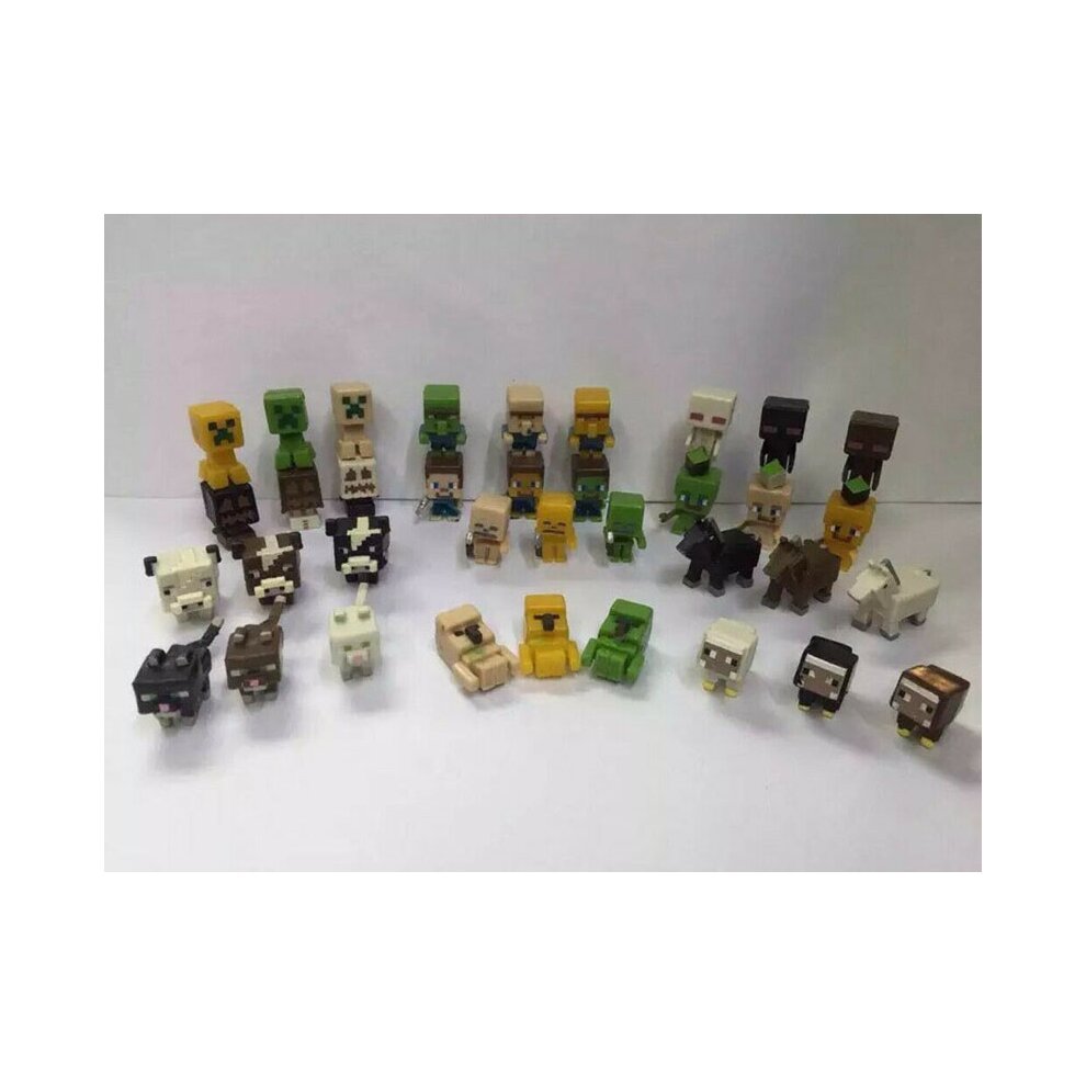 36pcs Kids Toys Minecraft Mini Figures Steve Creeper Gift