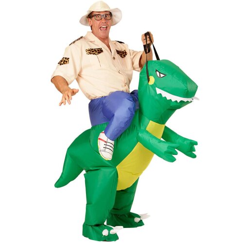 Inflatable Dinosaur Rider Costume Party Costumes Halloween Dress Up Clothing Props