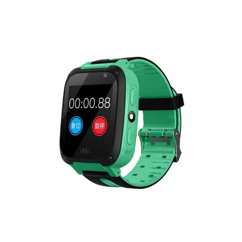Anti-lost Kids Safe GPS Tracker SOS Call GSM Smart Watch Phone for Android IOS green