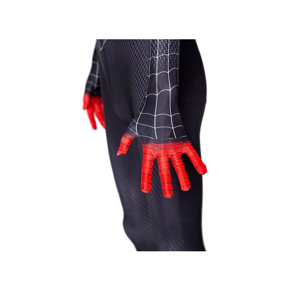 (HH6, 110CM) Superhero Spiderman  Costume Bodysuit for Kids Spandex Zentai Halloween Cos