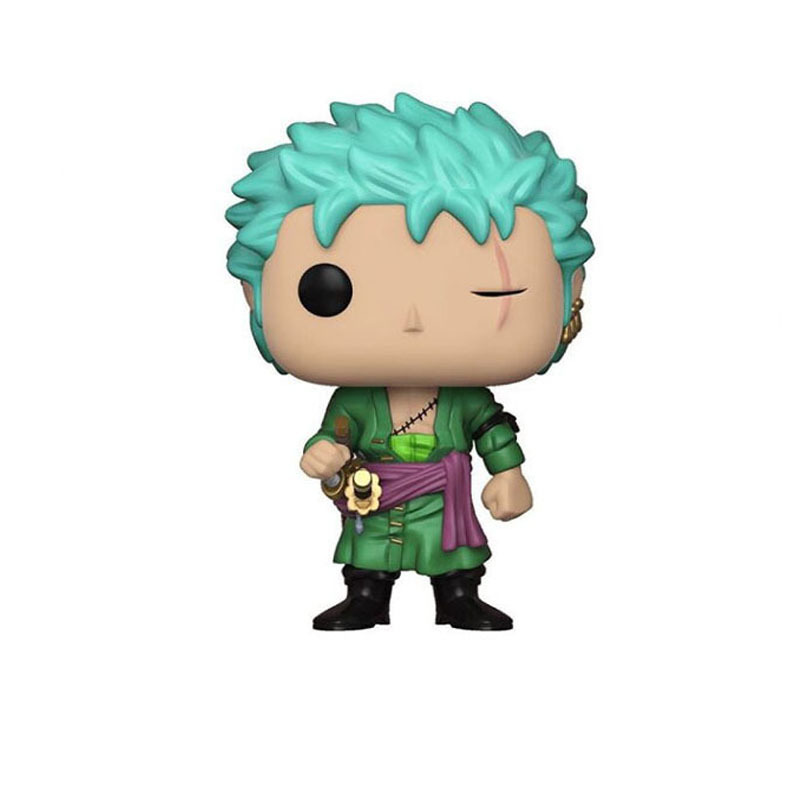 Ace Law Roronoa Zoro Action Figure Toys Funko Pop Anime Figures Kid Gift