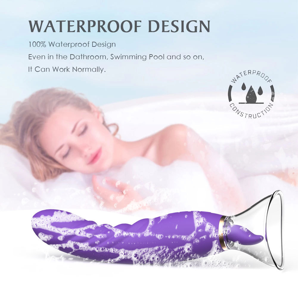 Magic Wand Vibrator G-Spot Sex Toys for Women Clitoral Stimulator Dildo Bullet Thrusting Adult Toy Suction Heating Massager