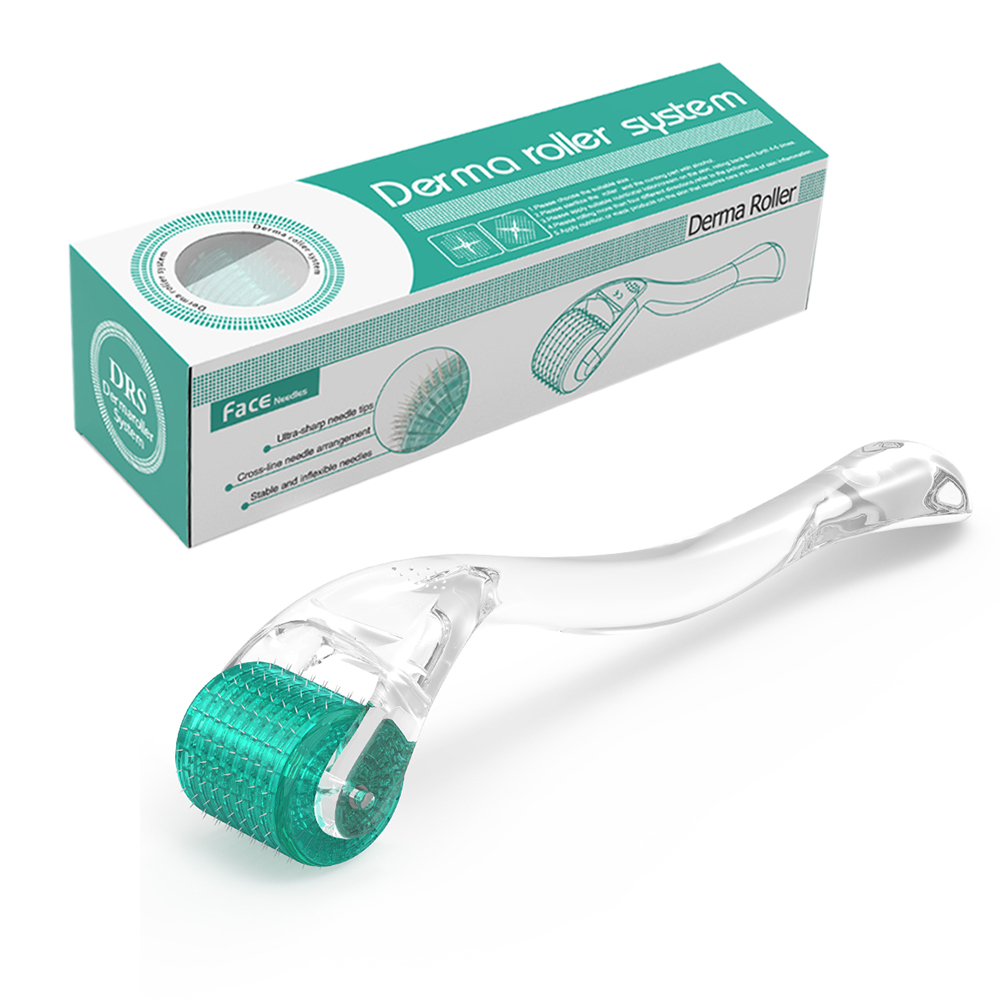 (0.2mm) Derma Roller DRS 192 Face Massage Roller Titanium Microneedling Roller for Stimulate Beard