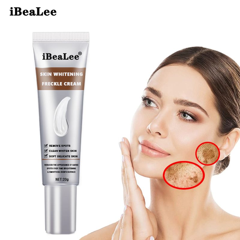 iBeaLee Skin Whitening Freckle Cream Melanin Fade Brighten Lightening Skin Care Facial