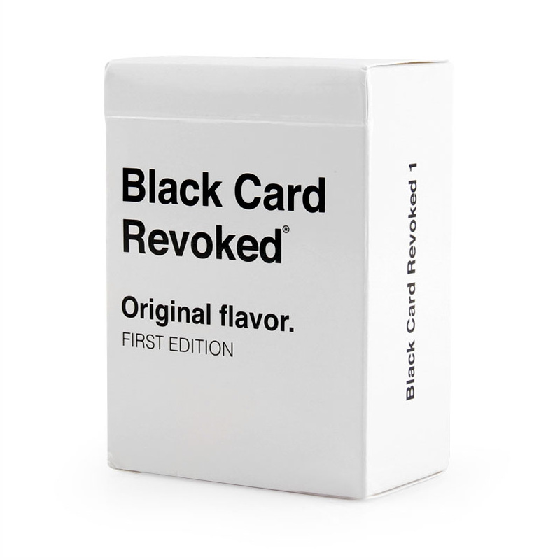 Black Card Revoked Original Flavor Cards Game
