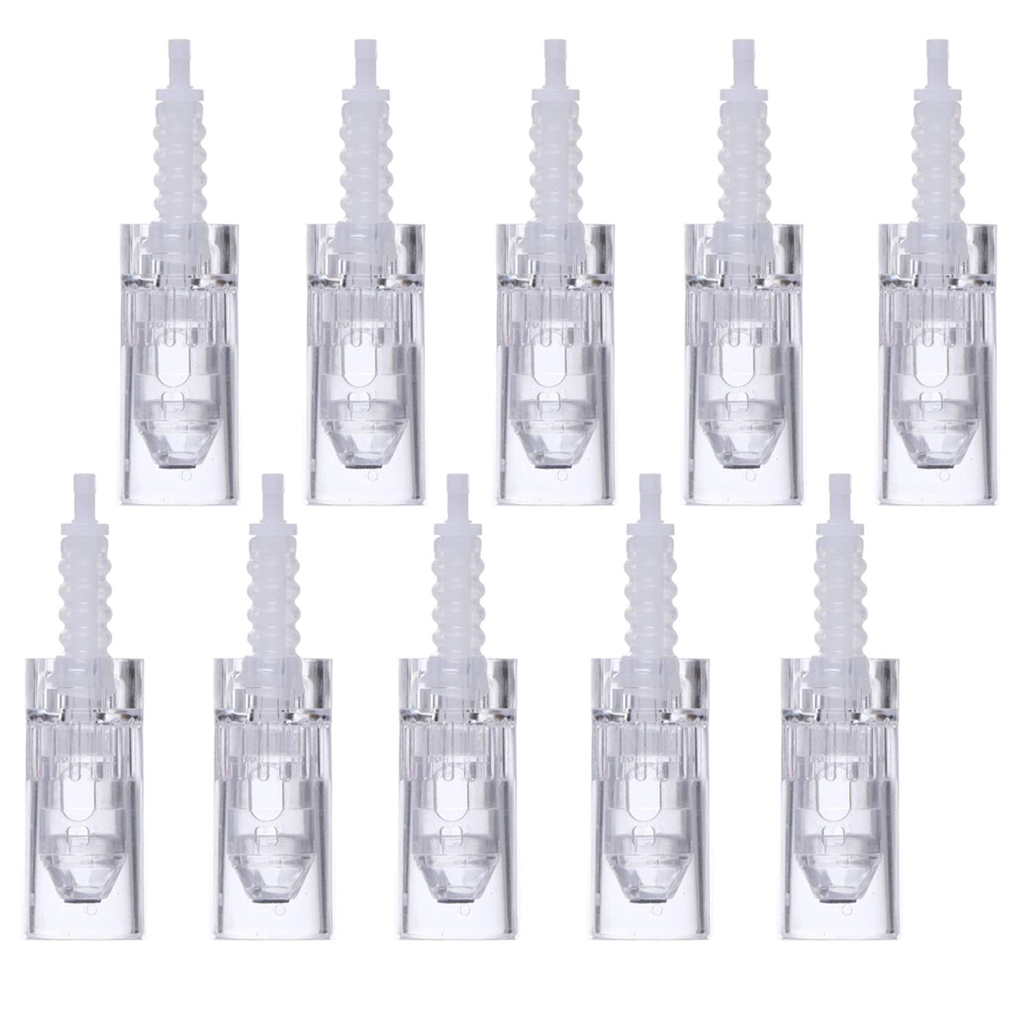 (12Pin) Micro Needles Bayonet Cartridge Microneedling for Derma Pen Electric Dr. Pen M7 Pack of 10