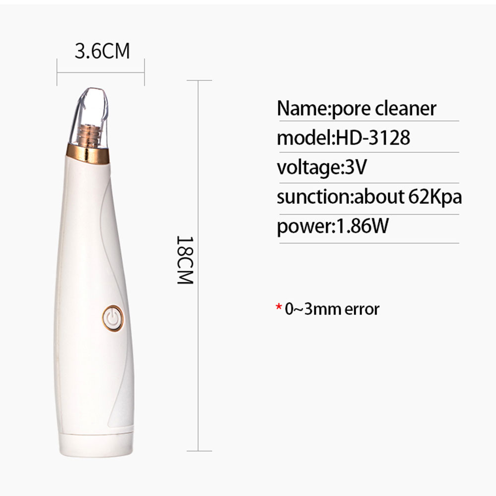 Electric Blackhead Remover Electric Acne Removal Machine Facial Pore Cleaner Deep Nose Cleaner Pimple Removal Face Pimple Comedone Extractor