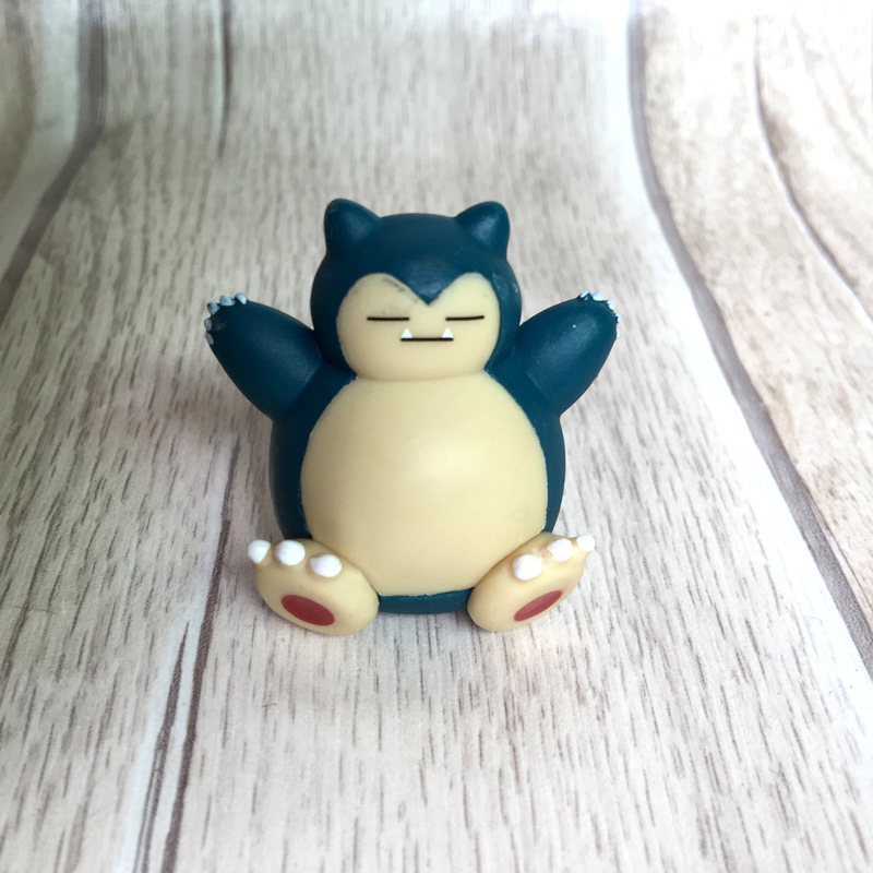 Pokemon Action Figures Toy Snorlax Character Collectible Anime PVC Figure Decoration Model Toys Kids Christmas Gift 5Pcs Set
