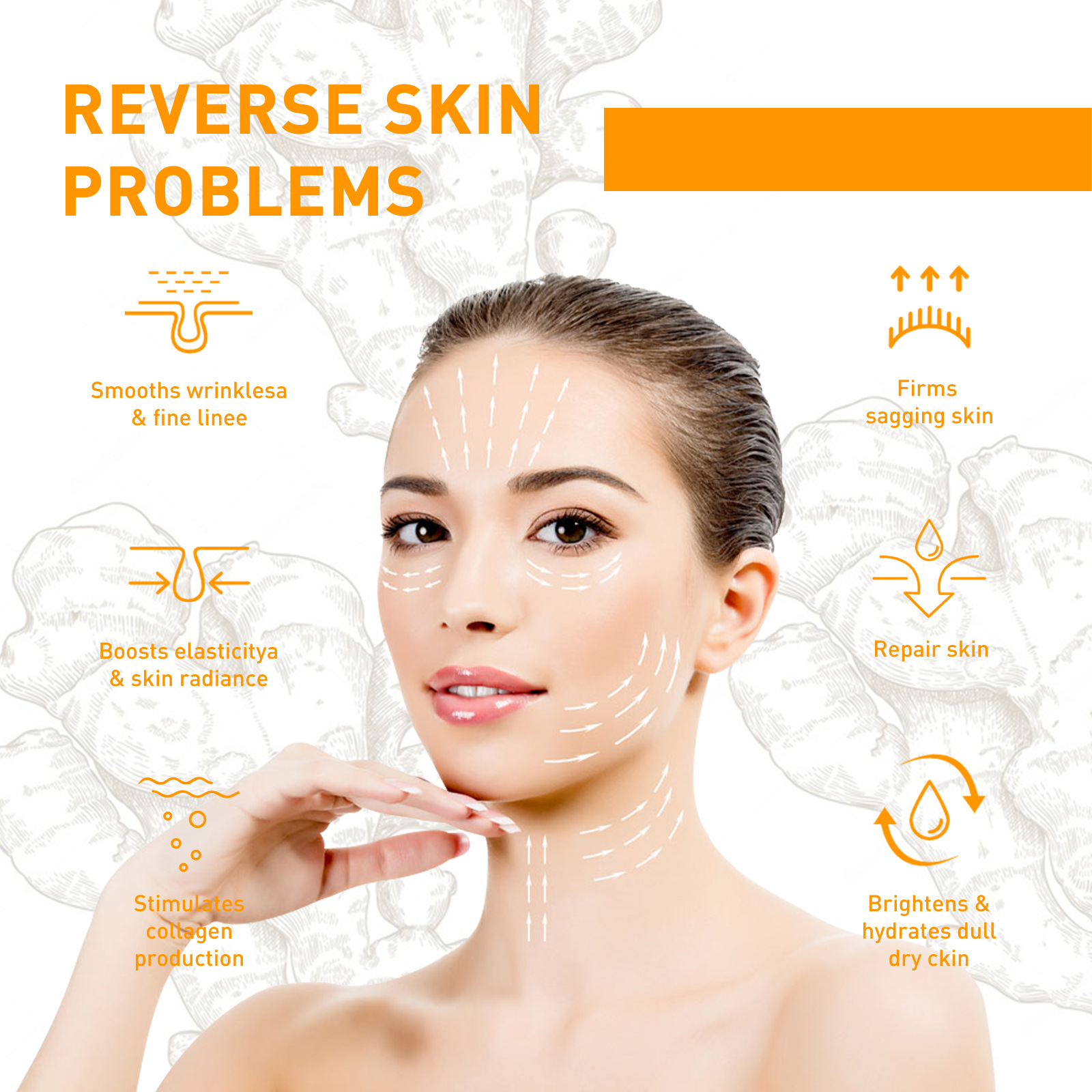 Turmeric Whitening Cream Dark Spot Correcting Melasma Freckle Removal Face Cream Pigmentation Treatment Anti Wrinkle Lift Firm Moisturize Nourish