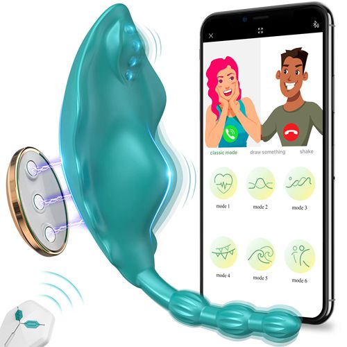 Wearable Vibrators Sex Toys for Women Erotic Adult Toys for Couples G-spot Clitoral Vagina Stimulator with Magnetic Clasp App and Remote Control
