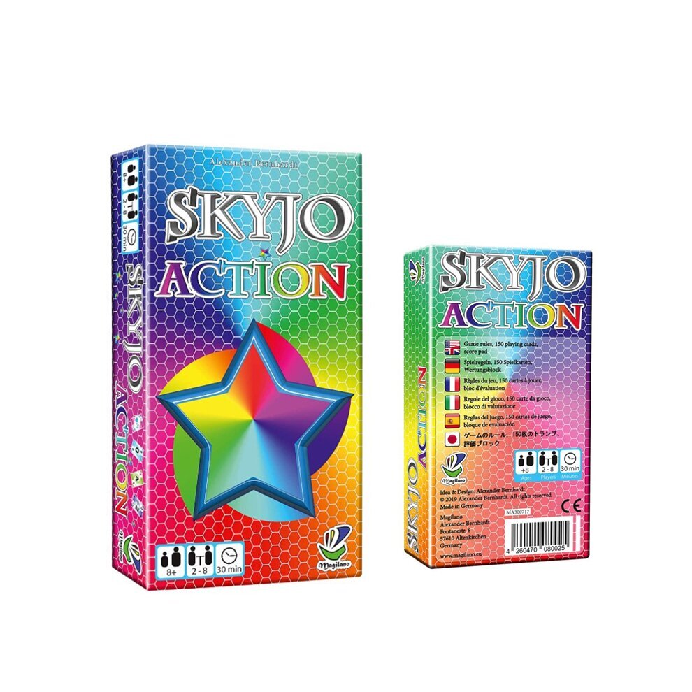 SKYJO Card Game Family Party Board Game SKYJO ACTION Card Games Toys