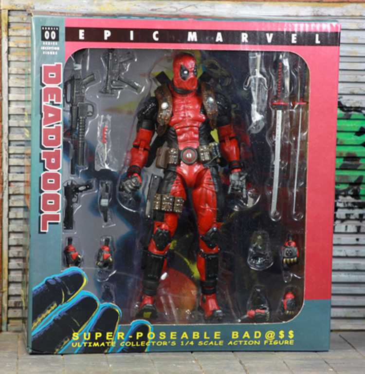 NECA Marvel Deadpool PVC 8inch Action Figure Model Gift