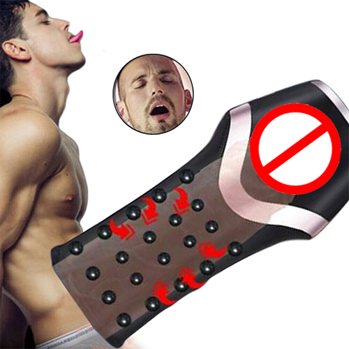 Pocket Pussy Automatic Handsfree Male Masturbator Cup Stroker Vibrator Massager Sex Toy for Men